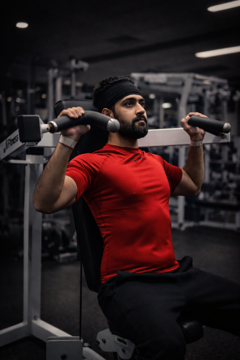 Focused strength in the gym