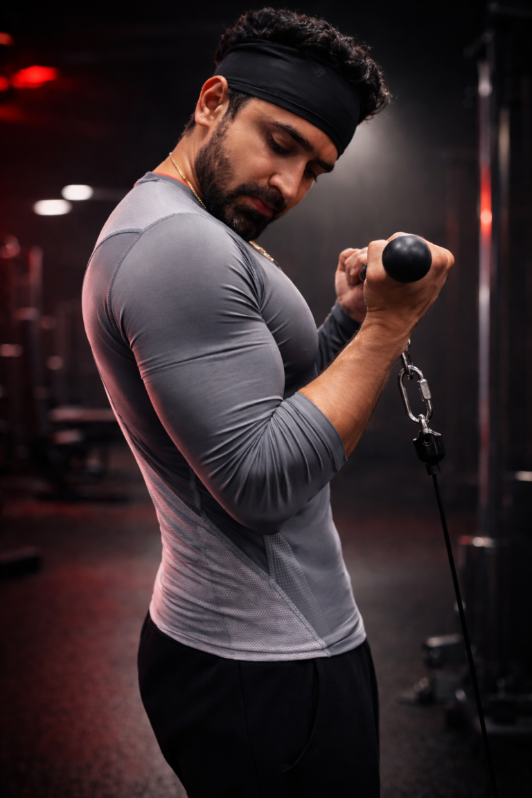 biceps cable curls